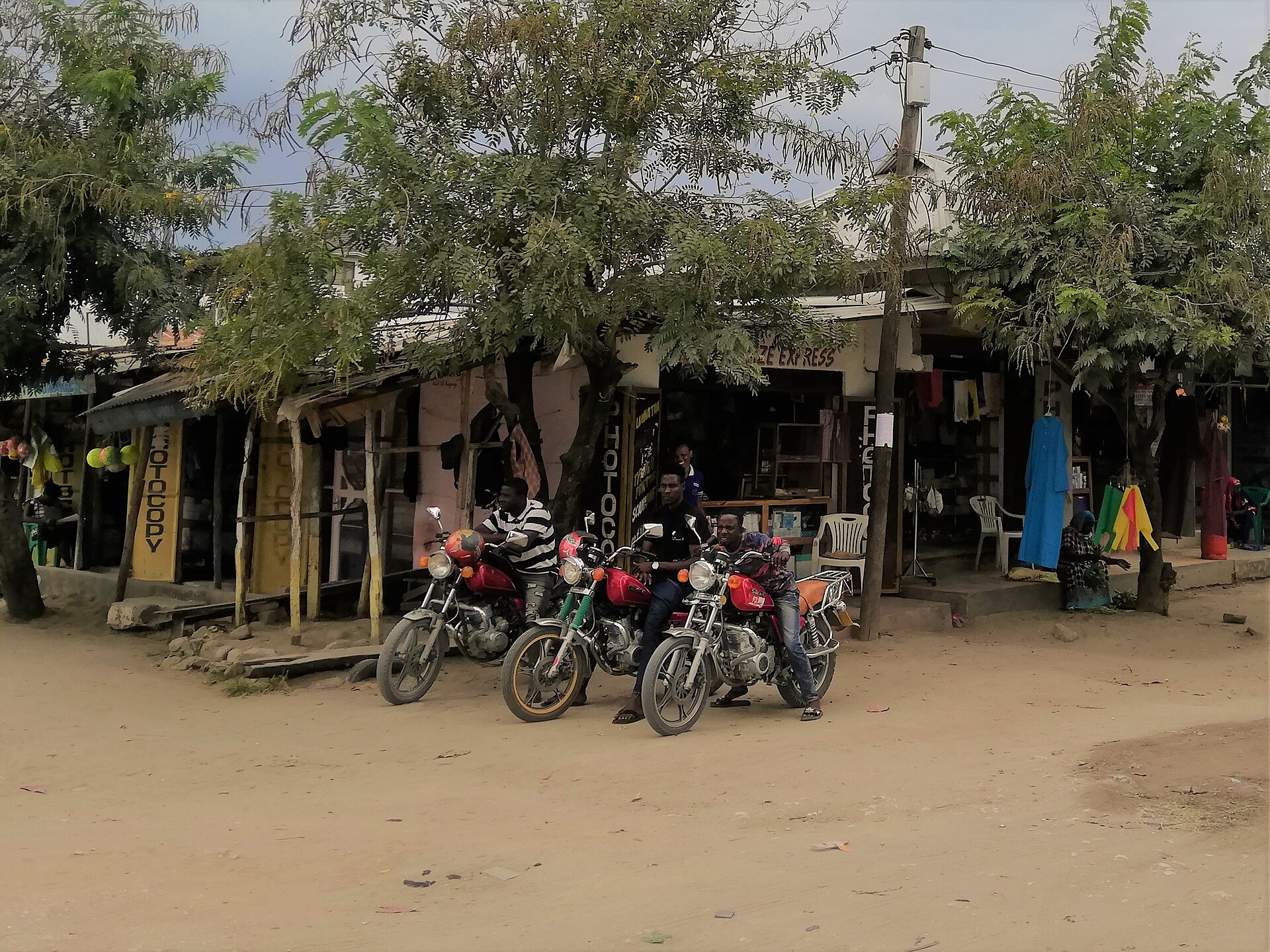 Boda stage — Bagamoyo, Tanzania