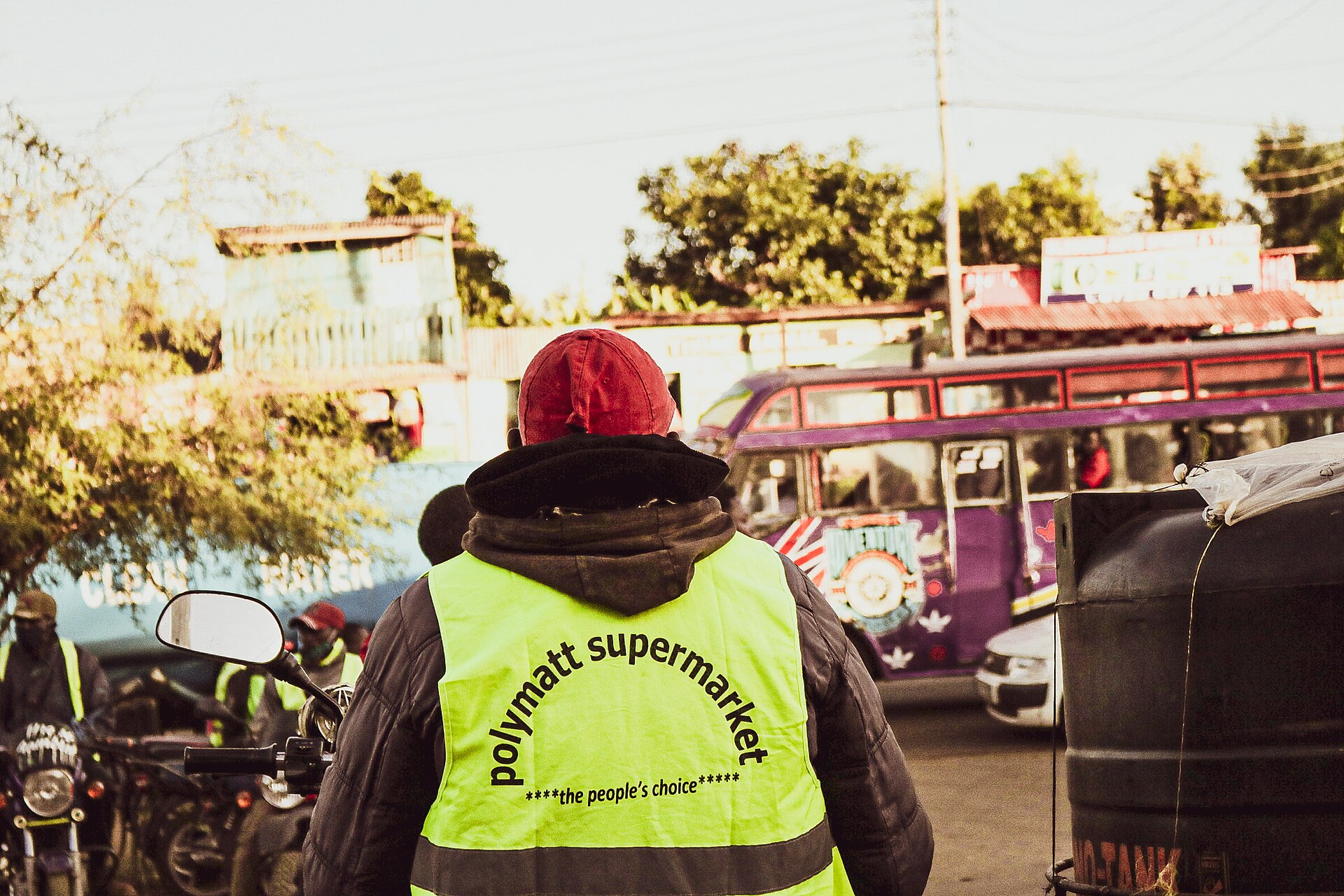 Rush-hour stage — Nairobi